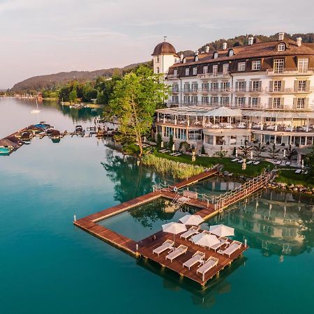 Hotel Schloss Seefels Portschach am Worthersee Bagian luar foto