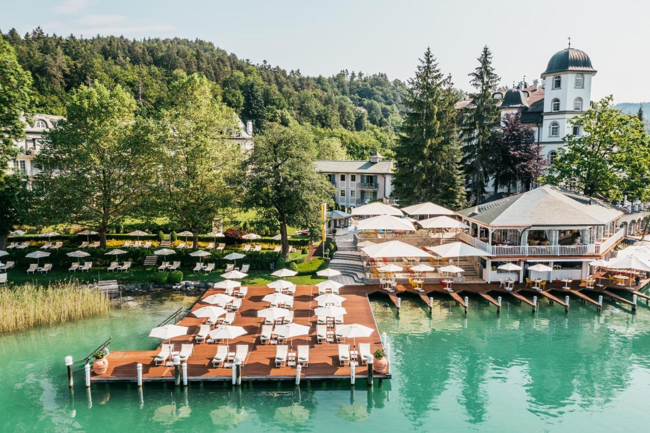 Hotel Schloss Seefels Portschach am Worthersee Bagian luar foto