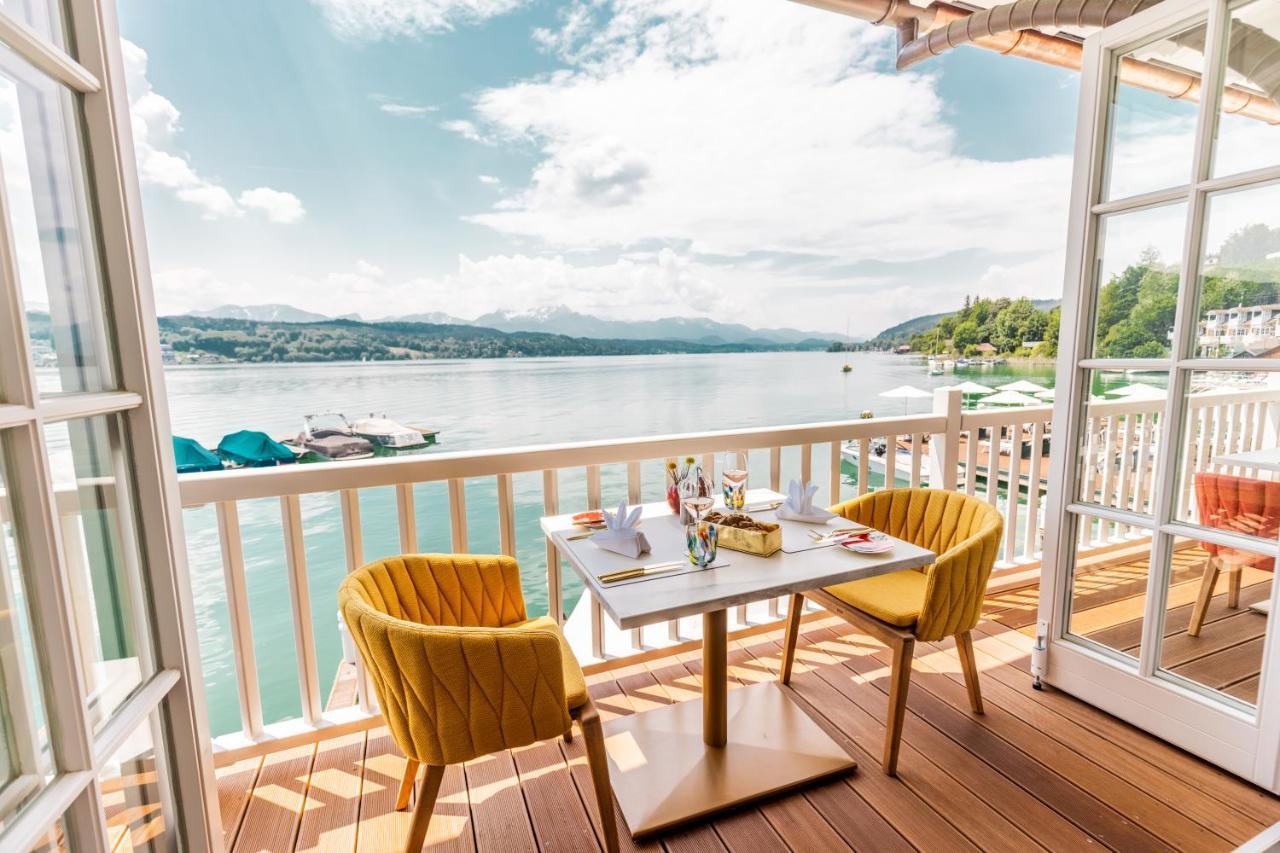 Hotel Schloss Seefels Portschach am Worthersee Bagian luar foto