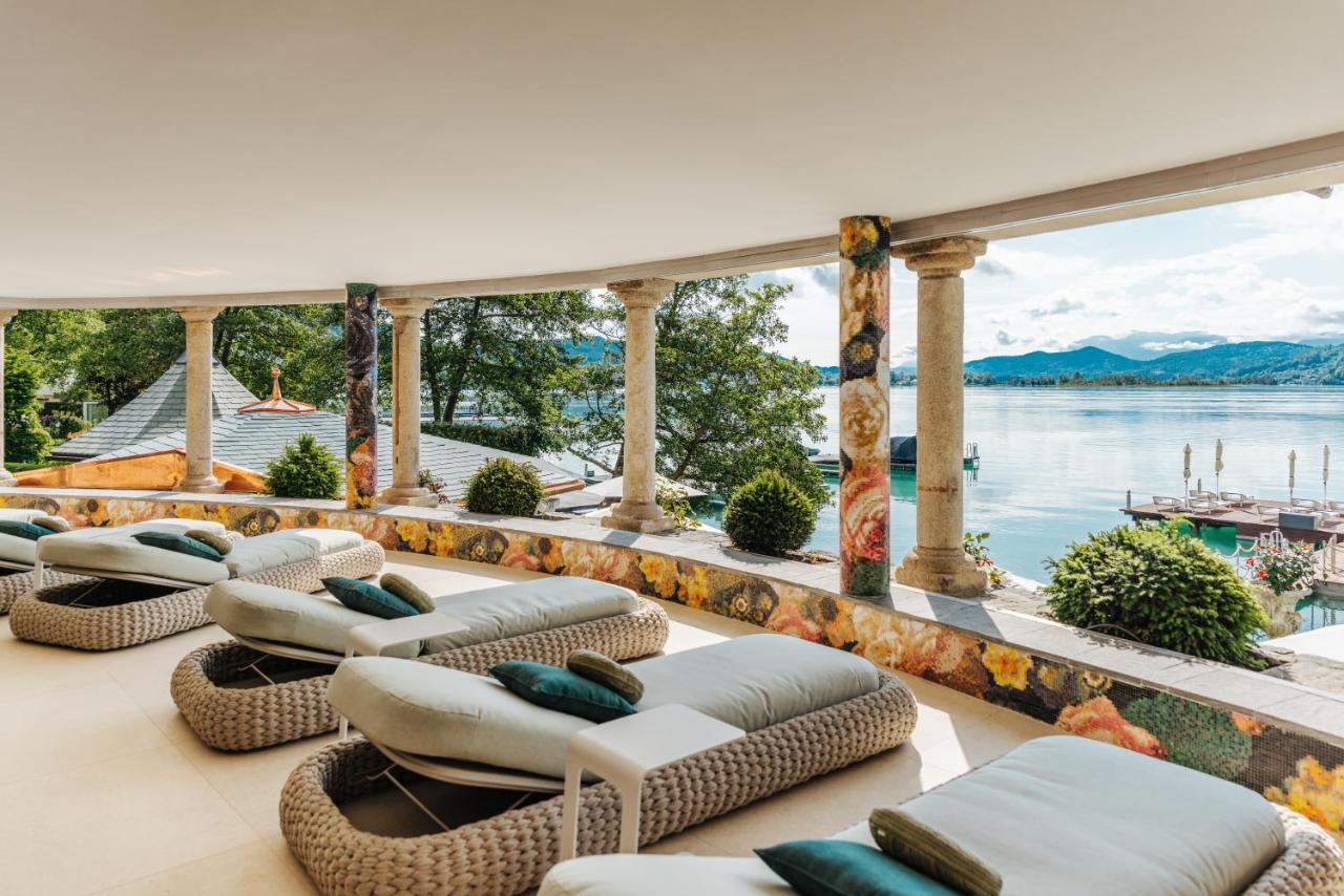 Hotel Schloss Seefels Portschach am Worthersee Bagian luar foto
