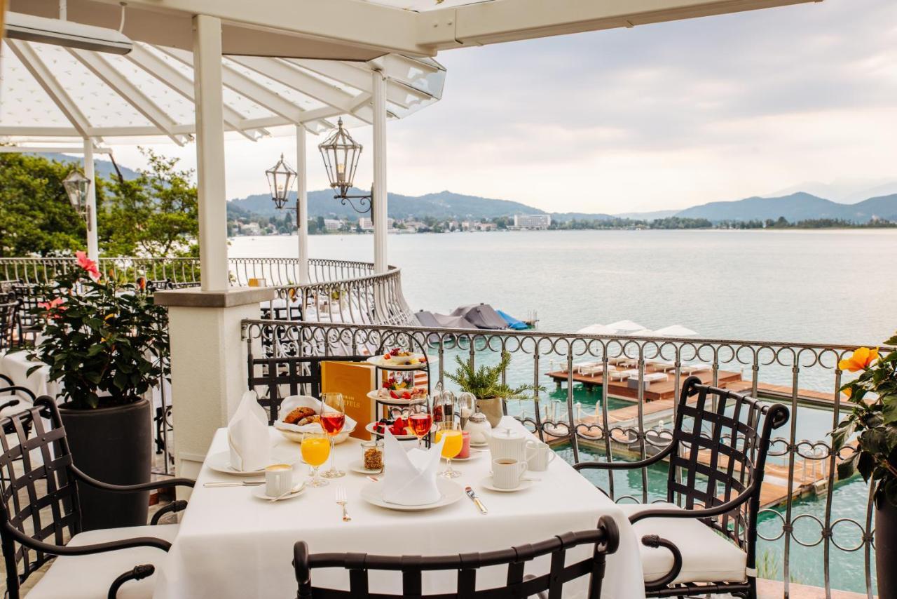 Hotel Schloss Seefels Portschach am Worthersee Bagian luar foto