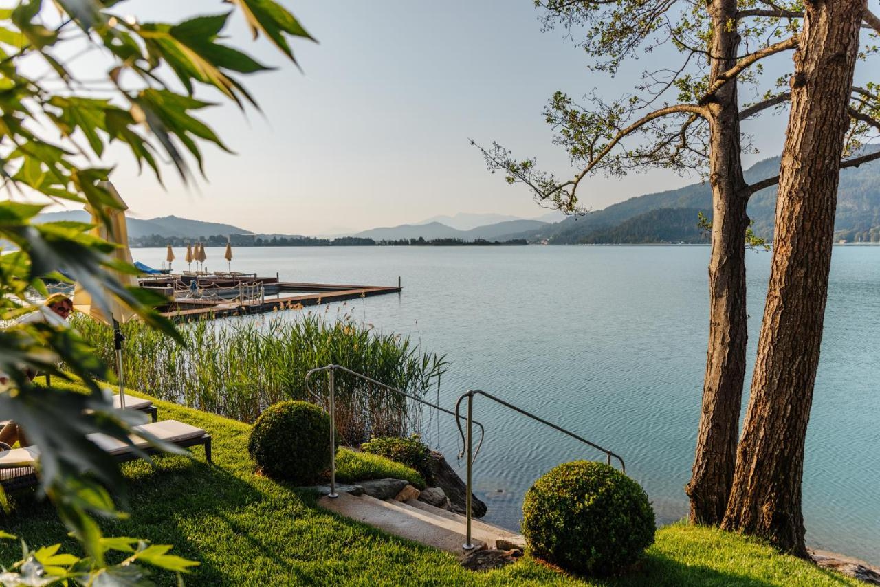Hotel Schloss Seefels Portschach am Worthersee Bagian luar foto