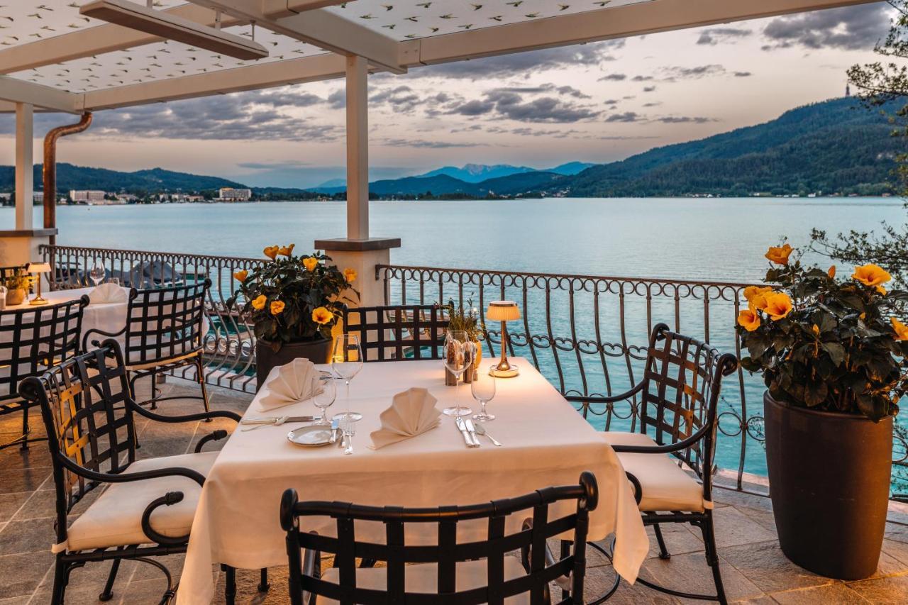 Hotel Schloss Seefels Portschach am Worthersee Bagian luar foto