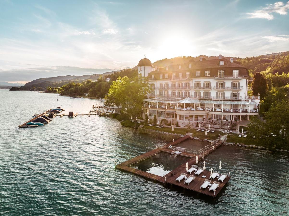 Hotel Schloss Seefels Portschach am Worthersee Bagian luar foto