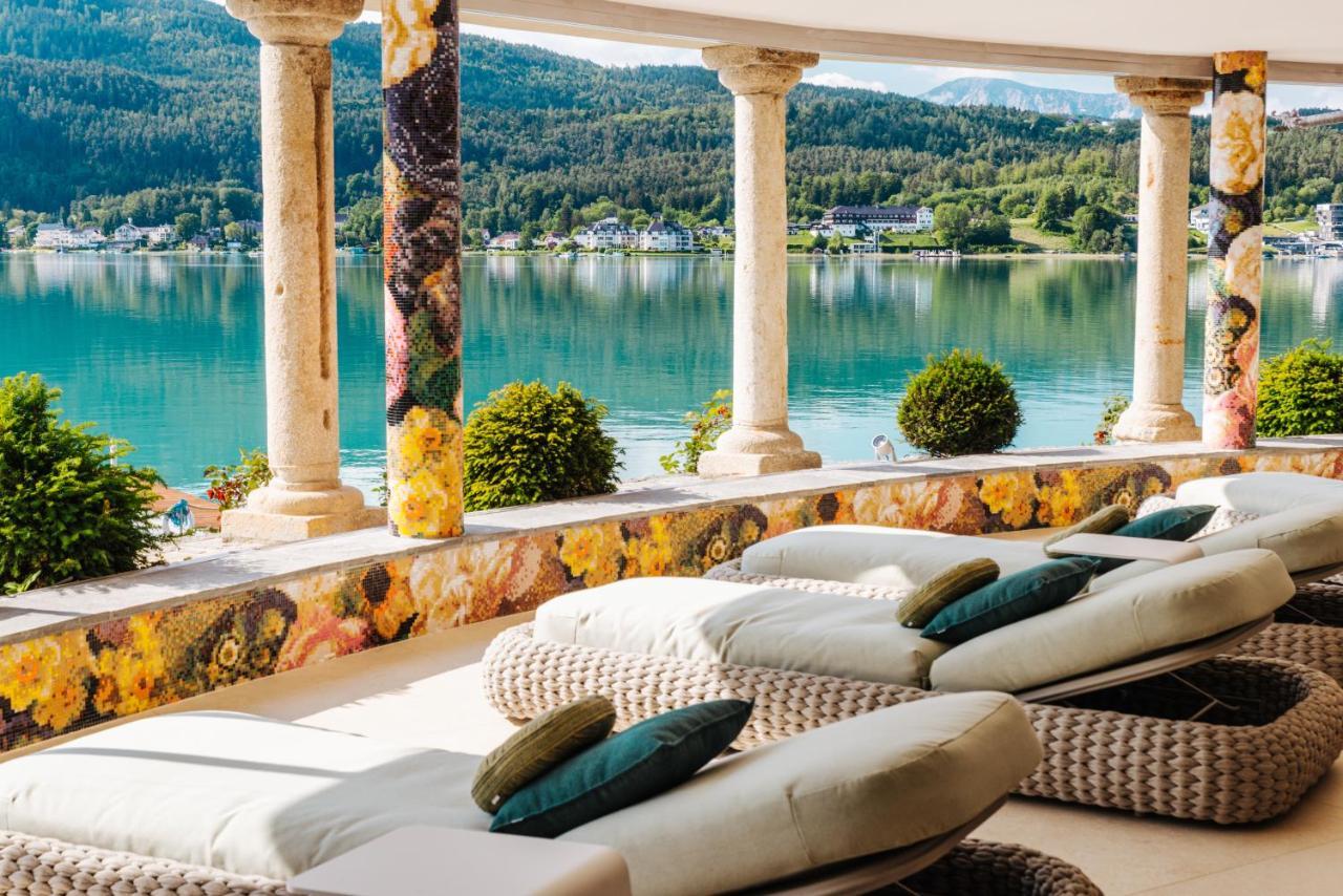 Hotel Schloss Seefels Portschach am Worthersee Bagian luar foto